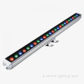 Lauko aliuminio RGB LED sienos ploviklis tiltui